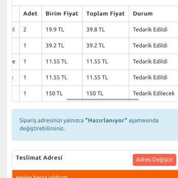 BKM Kitap Siparişimi Göndermiyor