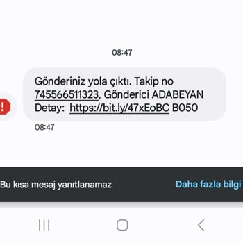 Trendyol Ekspres Ada Beyan