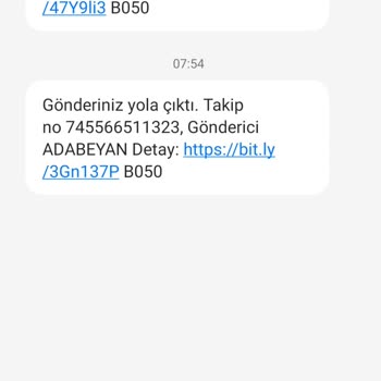 Trendyol Express Ada Beyan Şikayet