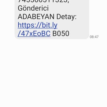 Ada Beyan Asılsız Kargo Benim Kargom Yok