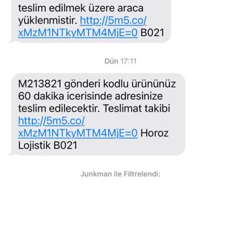 Horoz Lojistik Kargo Teslim Edilmedi