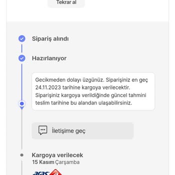 FLO Hepsiburada Alışverişimin Siparişlerini Yollamıyor.