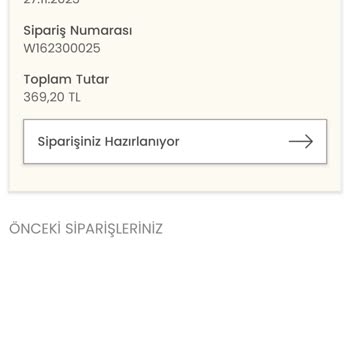 D&R Siparişlerim 3 Gündür Hazırlanıyor Diye Gözüküyor.