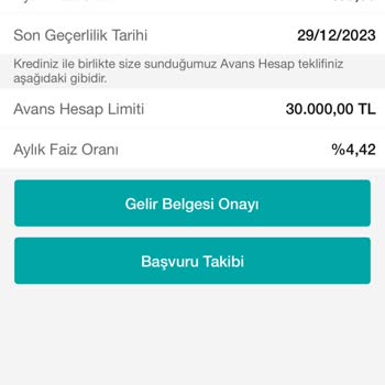 Garanti BBVA Faizsiz Kredimin Eksik Evrakını Onaylanmaması