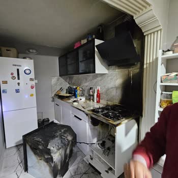 Şok Marketten Aldığım Alpina Marka Ankastre Yangın Çıkardı