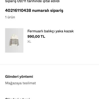 Bershka Para İadesi Yapmıyor