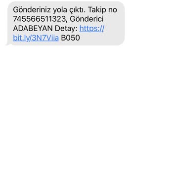 Aras Kargo Anlamsız Kargo Mesajlarına Son!