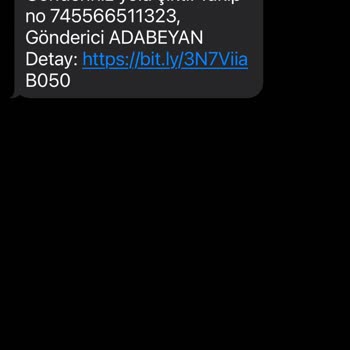 Trendyol Express Ada Beyan Mesajları