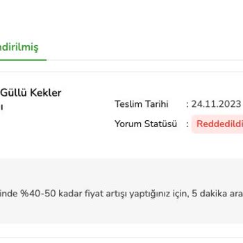 Çiçek Sepeti  5 Yıldız Hariç Değerlendirmeleri Reddediyor