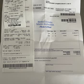 Grundig Sıfır Kurutma Makinesi Çizik Geldi