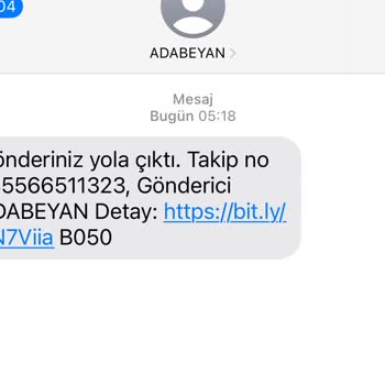Ada Beyan Kısa Mesaj