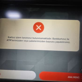 TOKİ Ödemesini Ziraat Bankası'nın Kartsız İşlem Olarak Tanımlamaması