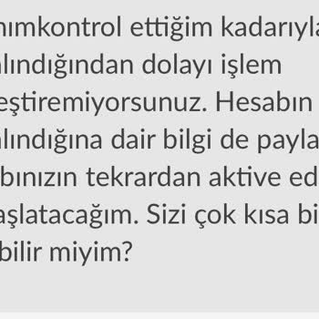 Trendyol Hesabımın Askıya Alınması