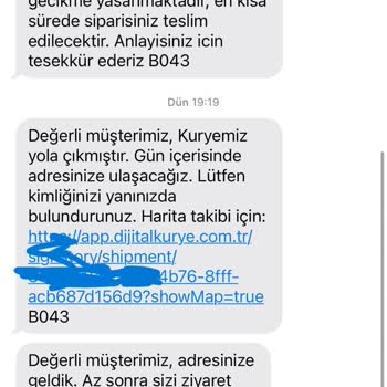 Dijital Kurye Geç Teslimat Tarihi