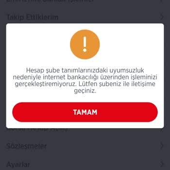 Ziraat Borsa Hesabı Açamıyorum