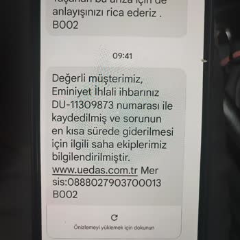 Uludağ Elektrik Arıza Görevini Yapmıyor
