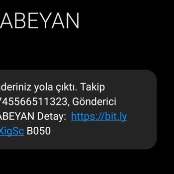 Ada Beyan 'dan Gelen Kargo Mesajı