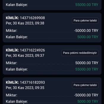 Prizmabet Paramı Vermiyor. Para Çekme Talebim Reddedildi Sürekli