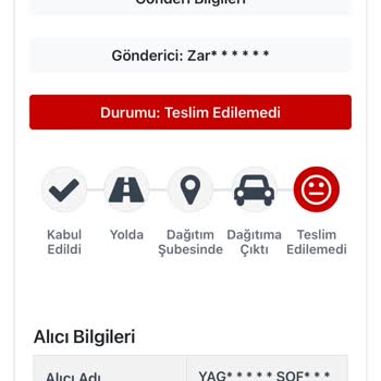 Kargoistin Müşteri Temsilcilerine Bağlanılmaması