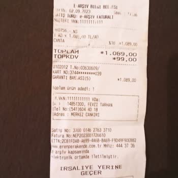 INTERSPORT'a Alığım Adidas Markalı Sırt Çantası Leke Ve Logo Silinmesi