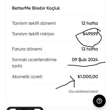 Betterme Uygulaması Fazladan Senin Kartından Habersiz Para Çekiyor