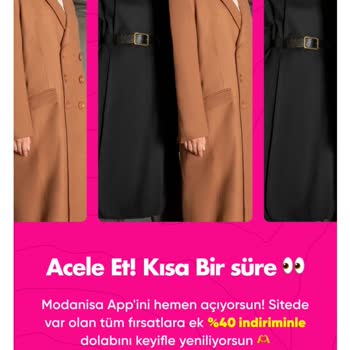 Modanisa Kişiye Özel Kupon Verip Kullanmaya İzin Vermiyor