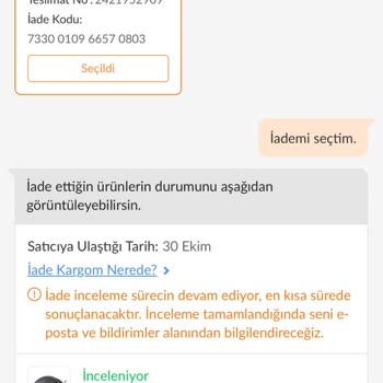 Trendyol Garantiye Gönderdiğim Üründen 35 Gün Oldu Haber Yok
