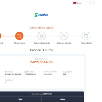 Sendeo Aşırı Geciken Kargo