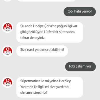 Vodafone Yanımda Çalışmıyor. Müşteri Hizmetleri Soruna Çözüm Bulmuyor