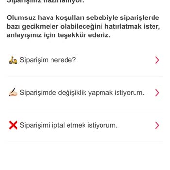 Yemeksepeti Müşteri Hizmetlerinde Muhatap Bulamamak