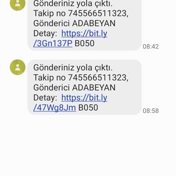 Ada Beyan'dan Gelen Asılsız SMS