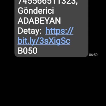 Ada Beyan Sipariş Olmadan Takip Numarası Gönderimi