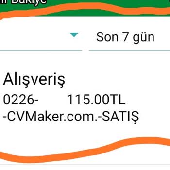 CV Maker'ın Haberim Olmadan Üyelik Oluşturması