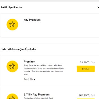 Fizy Üyeliğimi İptal Edemiyorum!