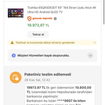 Hepsiburada Sus Payı Veriyor