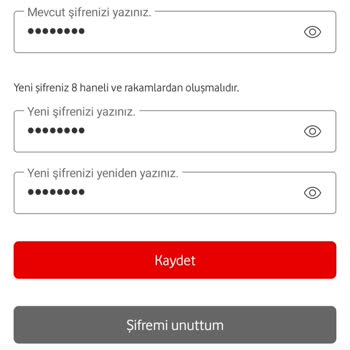 Vodafone Donem Sonu Tarife Geçişi
