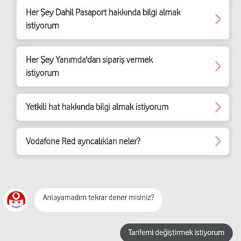 Vodafone Donem Sonu Tarife Geçişi