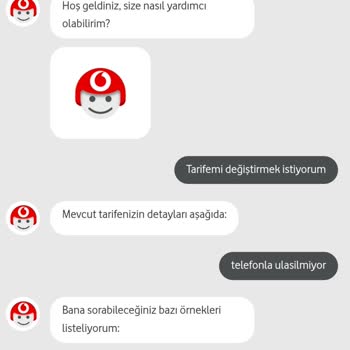 Vodafone Donem Sonu Tarife Geçişi