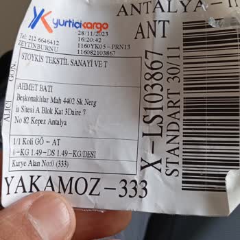 Stoykis Yanlış Ürün Teslimi Ve Müşteri Mağduriyeti