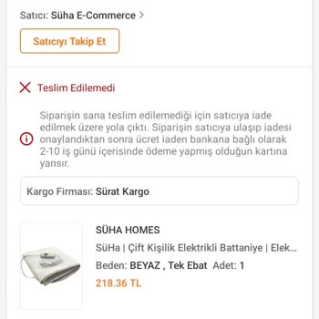 Sürat Kargo Kargoları Dağıtmadan İade Ediyor!