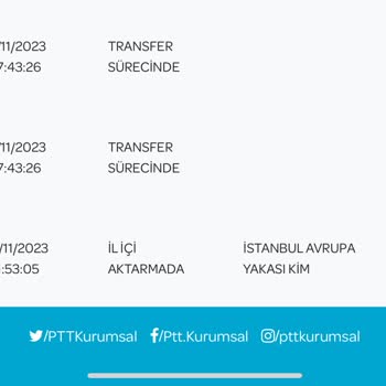 PTT Kargo 10 Gündür Teslim Edilmeyen Kargo Ve İletişim Sorunu
