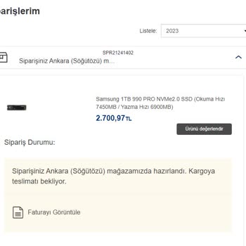 Vatan Bilgisayar-Ankara Söğütözü Şubesi Üzerinden Yaşatılan Mağduriyet