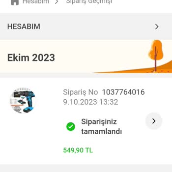 Koçtaş Tedarikçi Firma Özyurt Ticaret Alınan Matkap Bozuldu