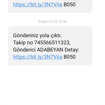 Gönderici Kısmında Ada Beyan Yazan Zararlı Link İçeren Gönderi