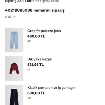 Bershka İndirimli Alışverişi Gerekçesiz İptal Etti