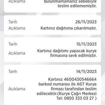 AGT Kurye (aynigunteslim.com) 20 Gündür Bekliyorum
