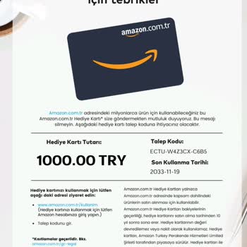 Amazon'dan Gelmeyen Alışveriş