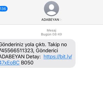Ada Beyan Trendyol Express Kargo Yanıltıcı Mesaj!