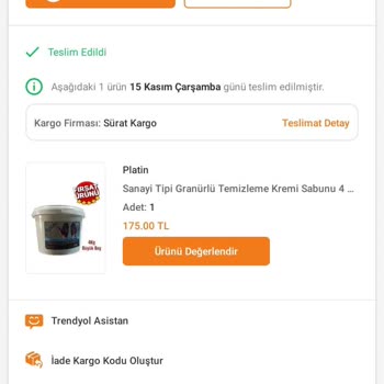 Sürat Kargo Kargom Teslim Edilmeye Alındı Kargom 15 Gündür Ortada Yok. Mağdurum