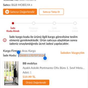 Aras Kargo Adresten Kargo Alımı